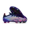 para Messi Adidas X Speedflow FG Unparalled Azul Rosa Amarillo